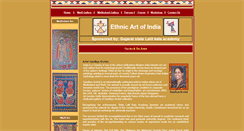 Desktop Screenshot of ethnicartofindia.com